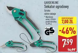 ALDI GARDENLINE Sekator ogrodowy oferta