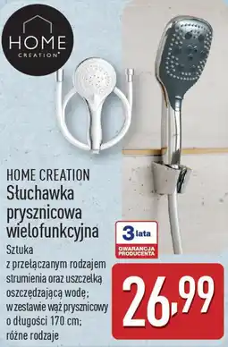 ALDI HOME CREATION Słuchawka prysznicowa wielofunkcyjna 3 lata oferta