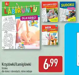 ALDI Krzyżówki/Łamigłówki oferta
