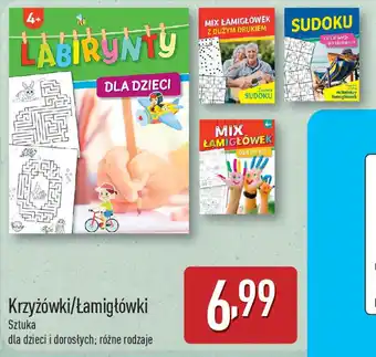 ALDI Krzyżówki/Łamigłówki oferta