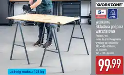 ALDI WORKZONE Składana podpora warsztatowa oferta