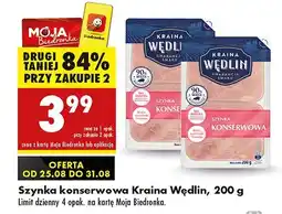 Biedronka Szynka konserwowa Kraina Wędlin oferta