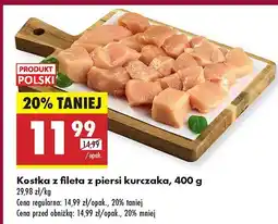 Biedronka Kostka z fileta z piersi kurczaka Produkt Polski oferta