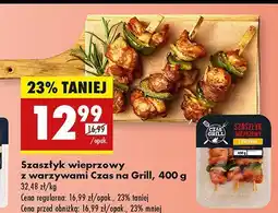 Biedronka Szaszłyk wieprzowy z warzywami Czas na Grill oferta