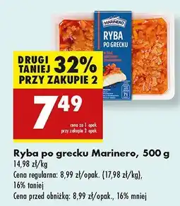 Biedronka Ryba po grecku Marinero oferta