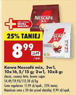 Biedronka Kawa Nescafe mix 3w1, 2w1 oferta