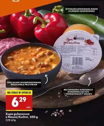 Biedronka Zupa gulaszowa z Naszej Kuchni Biedronka oferta