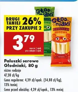 Biedronka Paluszki serowe Głodniaki oferta