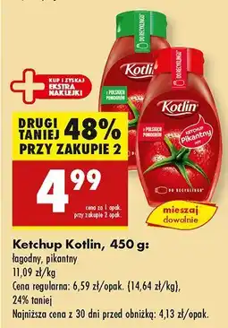 Biedronka Ketchup Kotlin oferta