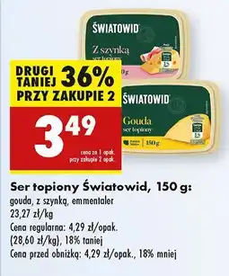 Biedronka Ser topiony Światowid oferta