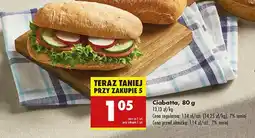 Biedronka Ciabatta Biedronka oferta