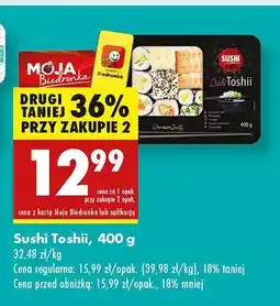 Biedronka Sushi Toshii oferta