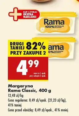 Biedronka Margaryna Rama Classic oferta