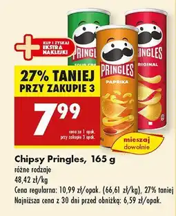 Biedronka Chipsy Pringles oferta
