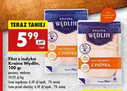 Biedronka Filet z indyka Kraina Wędlin oferta