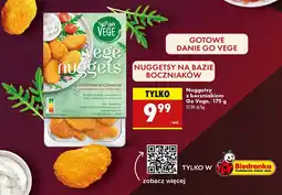 Biedronka Nuggetsy z boczniaka Go Vege oferta