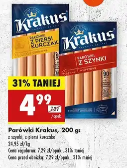Biedronka Parówki Krakus oferta