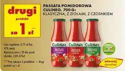 Biedronka Passata pomidorowa klasyczna/z ziołami/z czosnkiem Culineo oferta