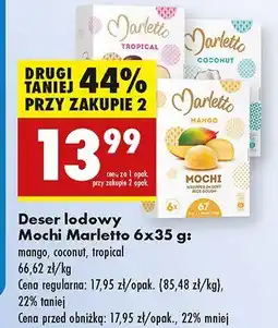 Biedronka Deser lodowy Mochi Marletto oferta