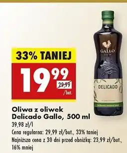 Biedronka Oliwa z oliwek Delicado Gallo oferta