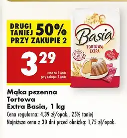 Biedronka Mąka pszenna tortowa Extra Basia oferta