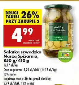 Biedronka Sałatka szwedzka Nasza Spiżarnia oferta