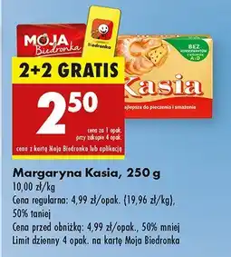 Biedronka Margaryna Kasia oferta
