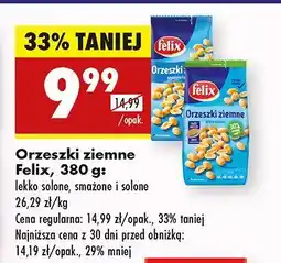 Biedronka Orzeszki ziemne Felix oferta