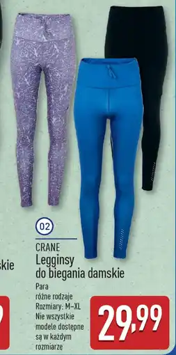 ALDI CRANE Legginsy do biegania damskie oferta
