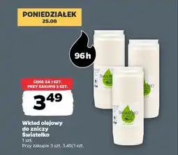 Netto Wkład olejowy do zniczy Światełko oferta