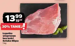 Netto Łopatka wieprzowa bez kości Sztuka Mięsa oferta