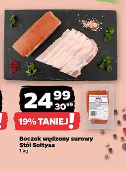 Netto Boczek wędzony surowy Stół Sołtysa oferta