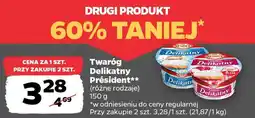 Netto Twaróg Delikatny Président oferta