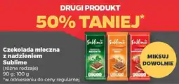 Netto Czekolada mleczna z nadzieniem Sublime oferta