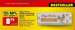 Biedronka Jaja z chowu ściółkowego rozm. M, 10 szt. Moja Kurka oferta