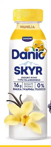Biedronka Jogurt pitny skyr Danio wanlinia Danone oferta