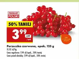 Biedronka Porzeczka czerwona 1 opak. Biedronka oferta
