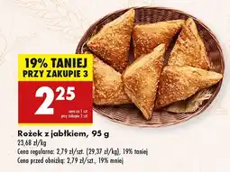 Biedronka Rożek z jabłkiem Biedronka oferta