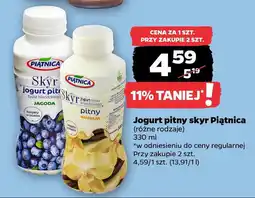 Netto Jogurt pitny skyr Piątnica oferta