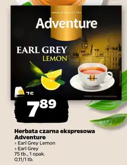 Netto Herbata czarna ekspresowa Adventure oferta