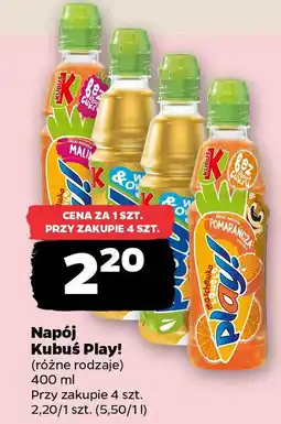 Netto Napój Kubuś Play! oferta