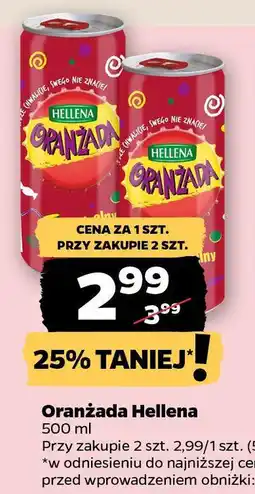 Netto Oranżada Hellena oferta