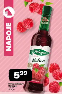 Netto Syrop malinowy Herbapol oferta
