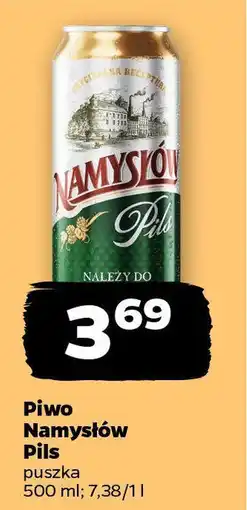 Netto Piwo Namysłów Pils oferta