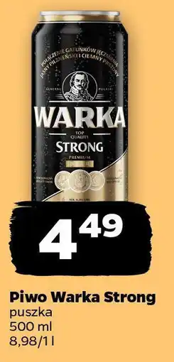Netto Piwo Warka Strong oferta