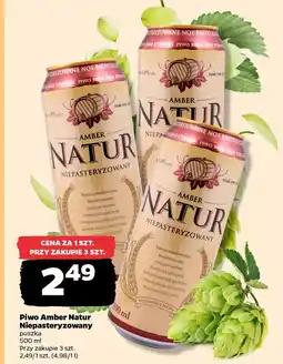 Netto Piwo Amber Natur Niepasteryzowany oferta