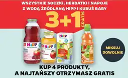 Netto Soczki, herbatki i napoje z wodą źródlaną hipp i kubus baby oferta