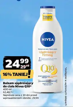 Netto Balsam ujędrniający do ciała Nivea Q10 oferta