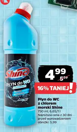 Netto Płyn do WC z chlorem morski Shine oferta