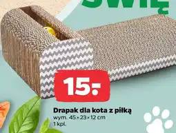 Netto Drapak dla kota z piłką oferta